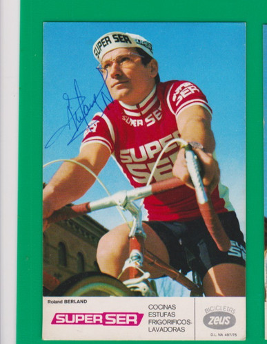 Cycling card - cycling, robert
