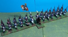 Superbly painted 28mm Napoleonic French Line Battalion