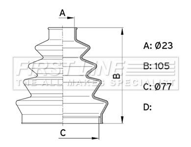 First line front outer - line,