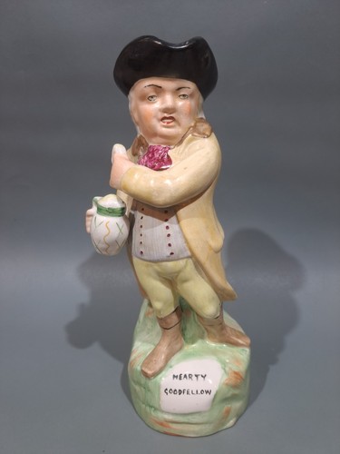 Antique staffordshire toby jug - toby,