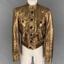 MULBERRY Size 6 Gold Leather