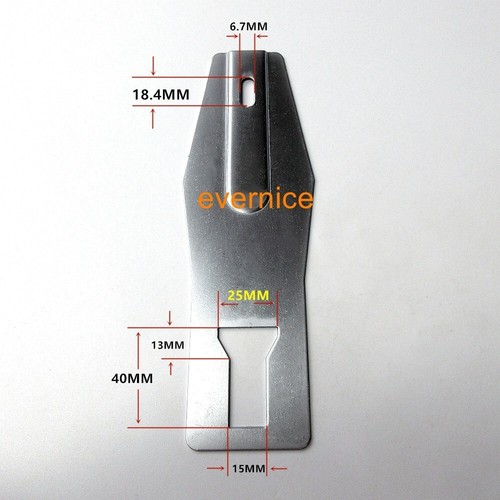 Cloth presser lower plate - presser,