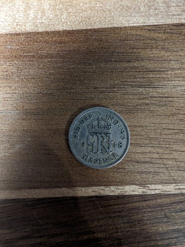 Extremely rare 1948 six - , pence