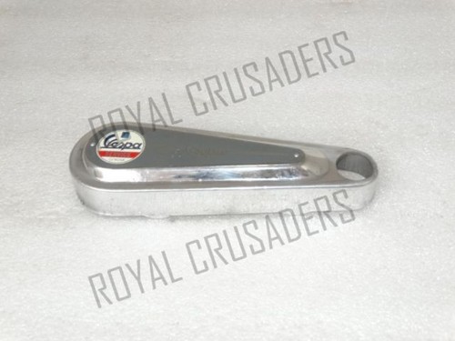 Vespa chromed fork link cover - vespa,