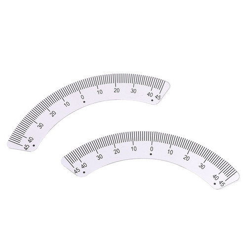 Aluminum ruler for turret - aluminum,