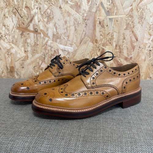 Grenson archie gibson tan - tan, calf