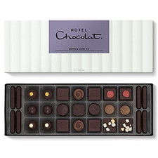Hotel Chocolat Serious Dark Fix Sleekster - 29 High-Cacao Dark Chocolates, 305g