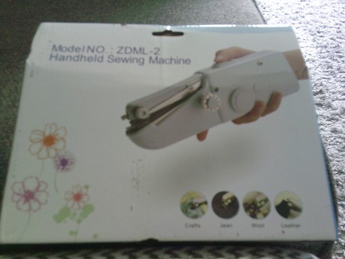 Handheld sewing machine - handheld,