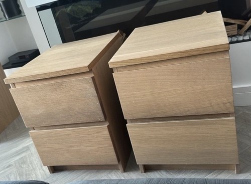 Ikea malm bedside - ikea, tables