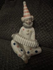 8 Inch Vintage Clown Playing