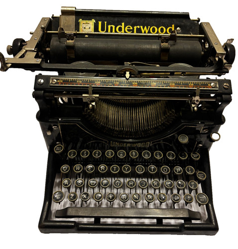 Vtg underwood 5 - no.,