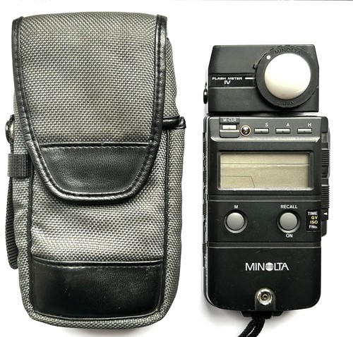 Minolta flash meter - flash,