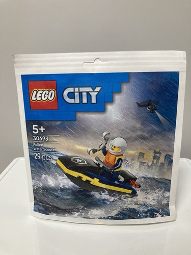 Lego police water - police, scooter