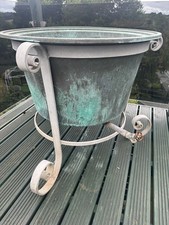 Huge Copper Planter / Water