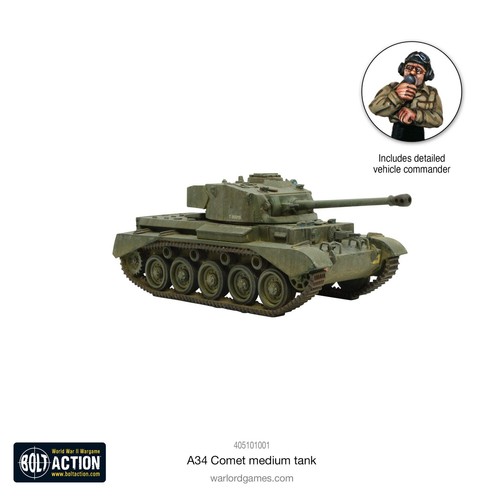 Bolt action a34 comet - bolt,