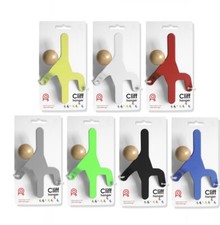 Cliff Hanger Clothes Coat Hook Hanging Wall Tidy Colour Kids Climbing - BLUE