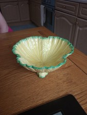 Vintage Crown Ducal Yellow Fruit Bowl/Dish