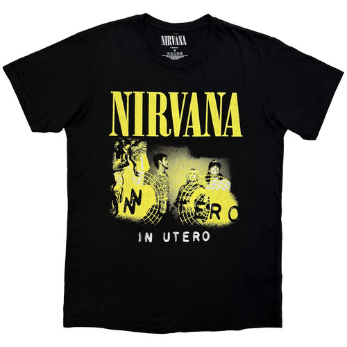Nirvana unisex carbon - carbon, t-shirt