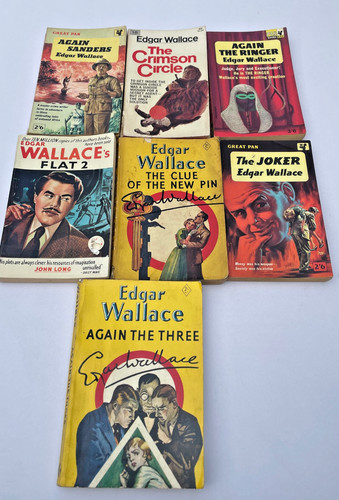 Edgar wallace seven - wallace, paperback