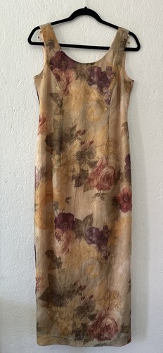 Vintage virgo floral midi - virgo,