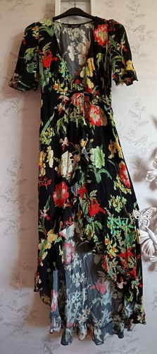 Zara floral high low - low, wrap
