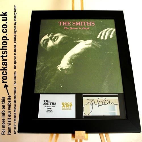 The smiths signed johnny marr - the,
