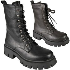 Biker Boots Ladies Shoes