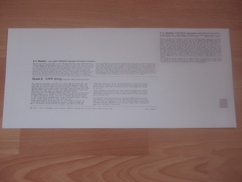 New models transfers sheet - models,