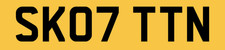 SCOTT SCOT NUMBER PLATE