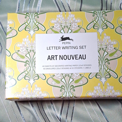 Pepin art nouveau letter - nouveau, a5