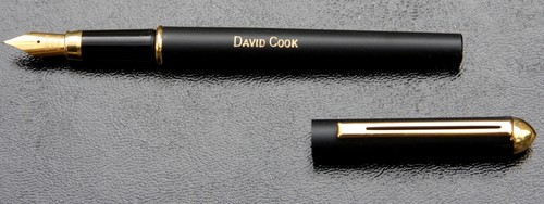 Fountain pen new matt - matt, black