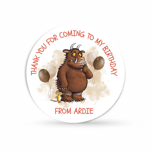 Personalised gruffalo birthday - personalised,
