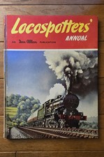 Locospotters Annual 1960 - Hardback - illustrated Steam & Diesel Trains Railway