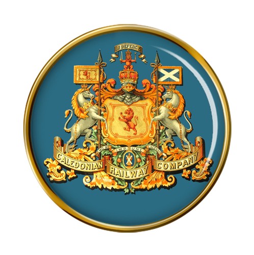 Caledonian railway crest pin - crest,