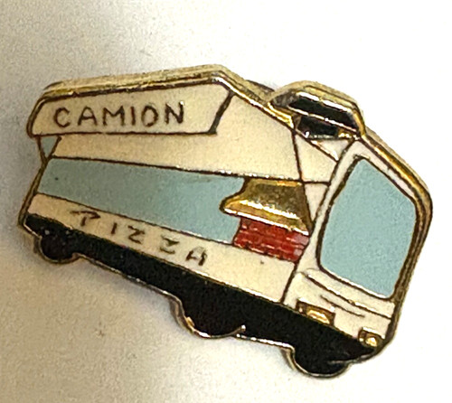 Rare camion pizza takeaway - pizza,