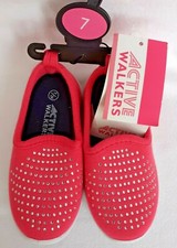 Girls slip canvas shoes - on,