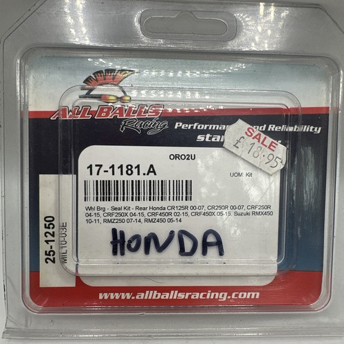 Rear wheel bearing kit - rear,