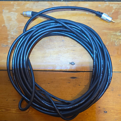 10m 75 ohm coaxial - rg-59/u,