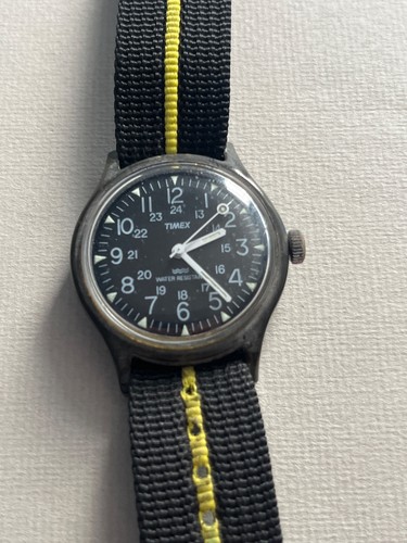 Timex military style watch - military,