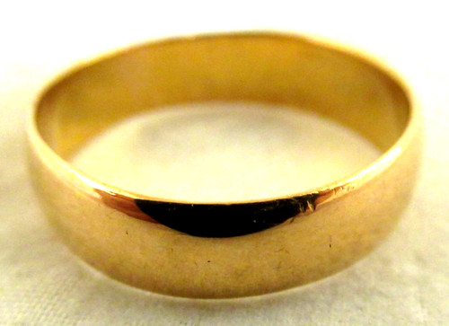 22ct yellow gold wide - yellow,