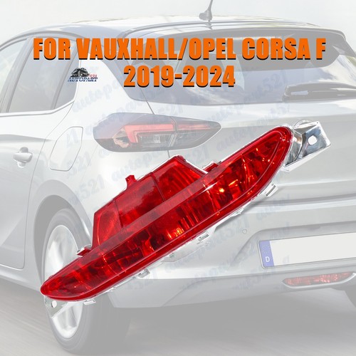 Rear fog lamp centre middle - rear, in