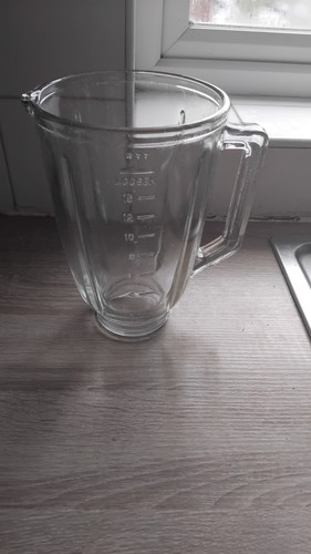 Clear glass blender - glass,