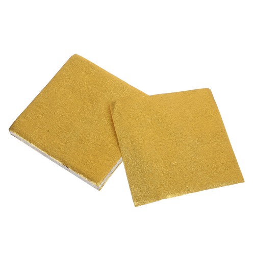 Reusable gold foil squares - reusable,