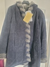 Dennis Basso XXXL Leather Coat