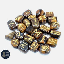 Tiger eye rune - eye, set
