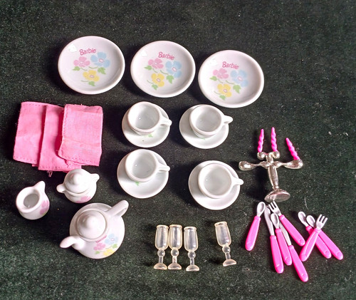 Barbie strombecker tea - strombecker, set