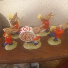 Royal Doulton Bunnykins Oompah Band great condition 
