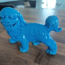 Chinese Turquoise Blue Foo Dog
