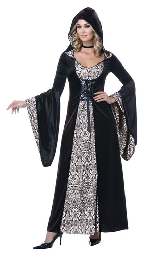 Witching robe adult hooded - robe,