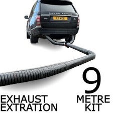 Exhaust Fume Extraction System Fan Ducting Ventilation High Temp High Fan 9m